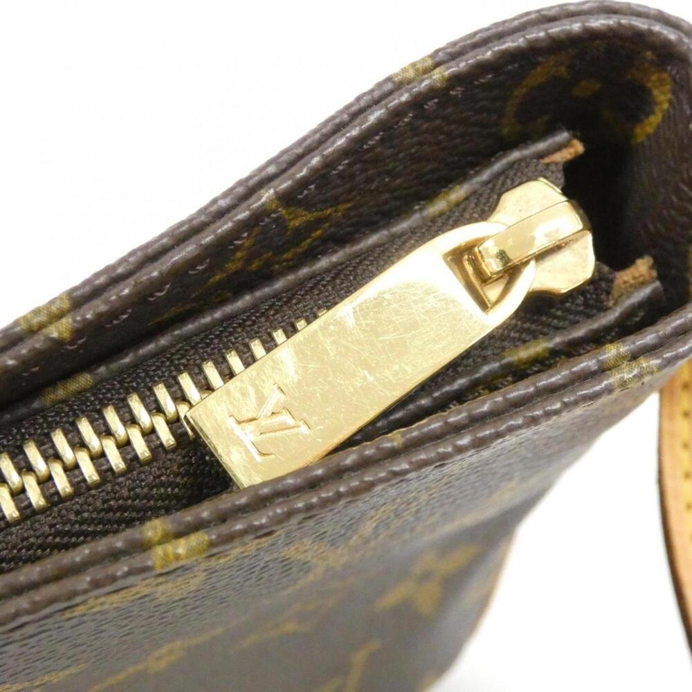 LOUIS VUITTON Authentic Brown Monogram Shoulder Bag - Picture 4 of 6